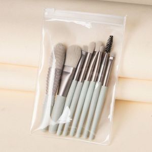 Molandi Makeup Brush Set Soft Bristle Mini Portable Tool for Powder Blush Eyeshadow Concealer Highlighting Full Kit