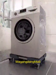 Washing Machine Stand Washing machine Base with wheels Mobile Refrigerator Bracket Stainless Steel