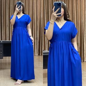 DASTER VERA RAYON LONG DRESS HOMEDRES // DASTER KIMONO RAYON TWILL PREMIUM