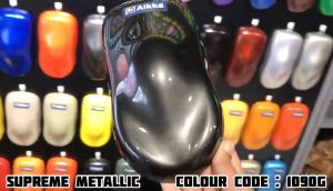 AIKKA 1090G Metallic Dark Grey | Supreme Pearlized Metallic Series | Automotive Color 2K Car Paint Motor Kereta DIY