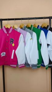 Atasan Jaket BESBAL ANAK SIZE 5-10 Tahun - Jaket BISBOL Anak Laki- Laki dan Perempuan - Bisa BELI COUPLE !!! COD GRATIS ONGKIR SE-INDONESIA - JAKET SWEATER ANAK TANGGUNG