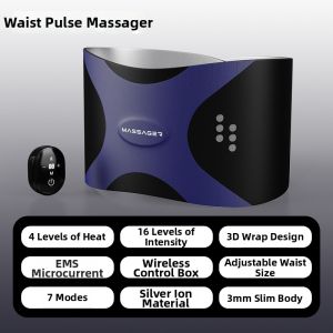 Pulse Heating Massage Belt Back and Abdomen