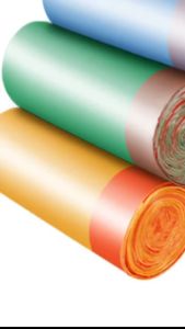 Murah Banget - Kantong Plastik Sampah Tali / Plastik Sampah 5 Roll / Tas Sampah Plastik Isi 5 Roll