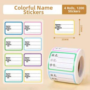 Waterproof Handwriting Student and Office Use Labels