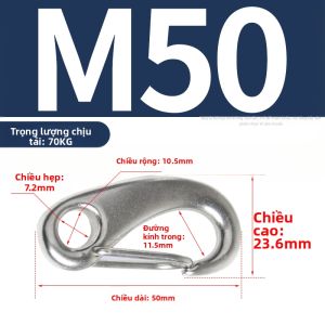 BAIRUITE | Móc Dây Thép Không Gỉ Hình Trứng Nhanh Chóng