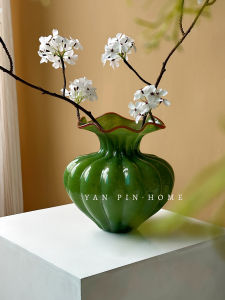 กระติกแก้วประดับตกแต่งบ้านสไตล์ย้อนยุคสุดหรูหราสำหรับโต๊ะอาหารและรูปลูกไม้สดๆ สำหรับห้องนั่งเล่น