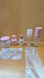 200pcs Shrink Wrap Plastic Packaging Shrinkable Plastic Seal Film for Spray Cap Bottle Container
