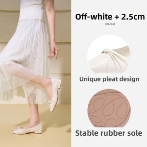 Josiny | Retro Square Toe Summer Slip On Shoes