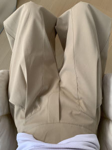 Quần Ống Rộng Cạp Cao Phong Cách Mỹ Dài Thường Ngày Cho Nữ Quần Ống Rộng Cỡ Lớn Màu Kaki Thiết Kế Dài Vừa Vặn Thoải Mái