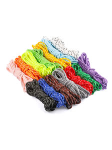 5Mm Màu Polyester dây tròn DIY dây dệt Tay Chịu Mài Mòn Dây Buộc Quần Sợi Dây Thừng Dây Giày Dây