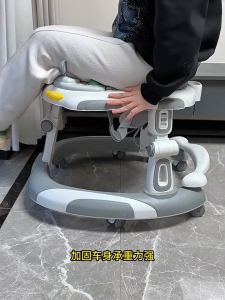 Foldable baby walker multifunctional adjustable walker suitable for babies 6-18 monthsBaby walker multifunctional adjustable foldable with music and light 6-24 months baby toy