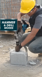 Industrial Heavy-Duty Chipping Gun Hammer Drill