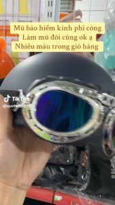 Mũ Bảo Hiểm 1/2 - Mũ Bảo Hiểm Nửa Đầu - Chính Hãng - An Toàn