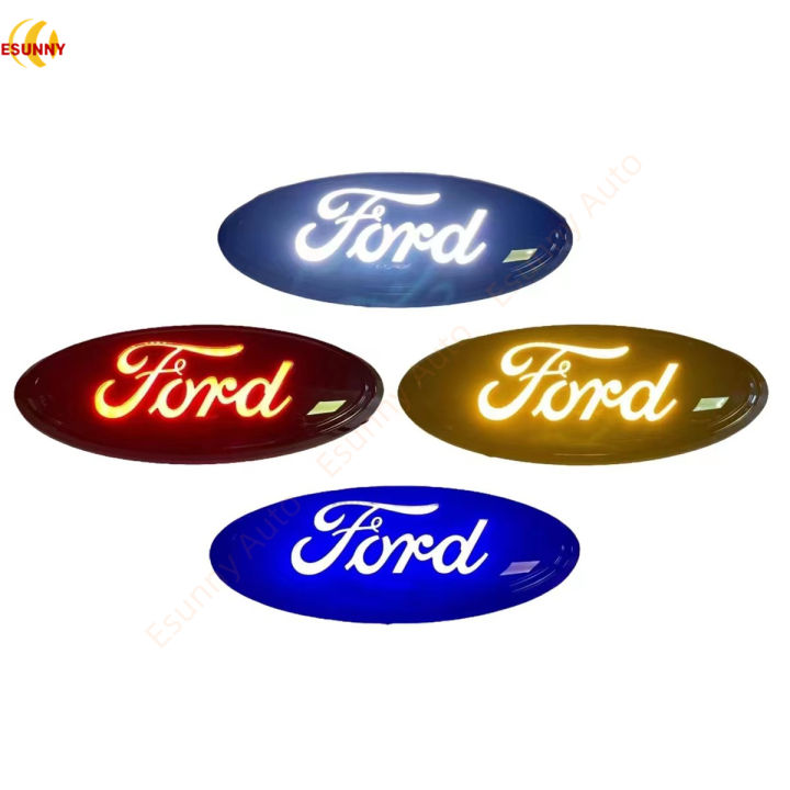 Car Dynamic Front Grille LED Emblem Badge Compatible with Ford F150 ...