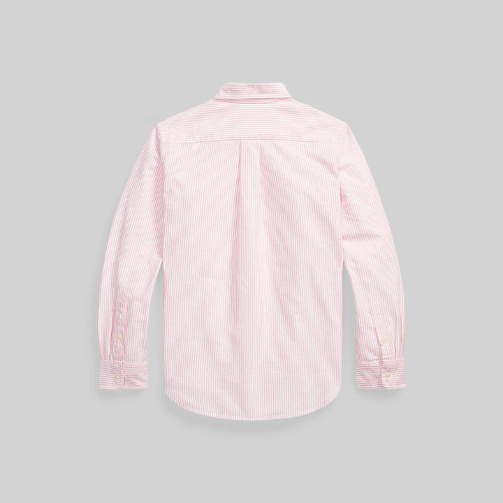 Polo%20Ralph%20Lauren%20Kids%20(Boy)%20Striped%20Cotton%20Oxford%20Shirt%20-%20Image%202