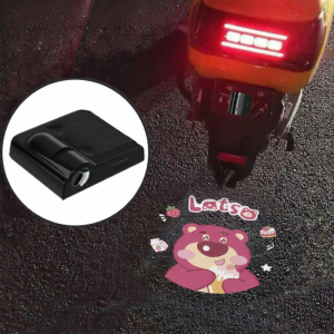 BONINGYU | Constant Brightness Cartoon Welcome Car Projector Light