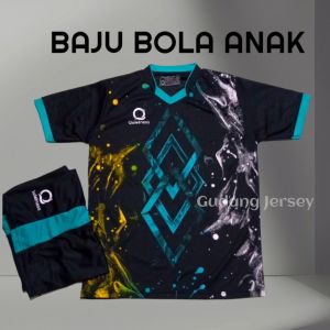 Baju Bola Anak Stelan Futsal Jersey Junior Umur 5-14 Tahun