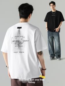 Wood soon | Retro Letter Loose Summer Casual T-Shirts