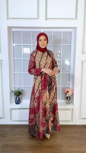 GAMIS BATIK WANITA CANTIK BUSUI JUMBO M L XL XXL 3L 4L 5L
