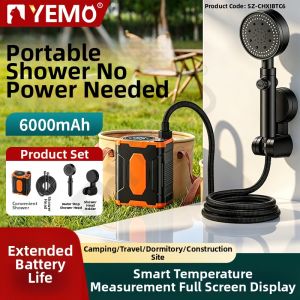 YEMO | Electric Self-suction Pressure-Enhancing Shower