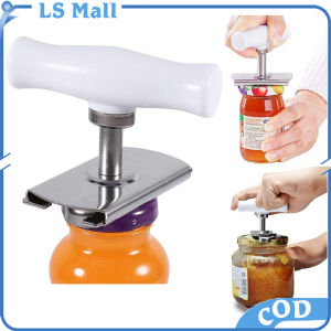 Jar Opener Stainless Steel Non-slip Lid Opener Tool for Weak Hands Seniors Women