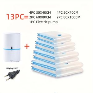 Vacuum compression bag electric pump suction pump Mini Vacuum Sealer Machine Space Saver for Clothes Food Organizer