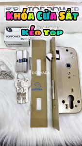 Khóa cửa sắt Kéo Top - An Toàn - BH 24 tháng