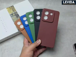 Poco M7 Pro 5G Case Macaron Pro Kamera Case Candy Softcase Poco M7 Pro 5G