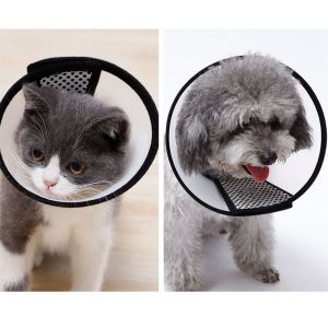 Protective Cone E-Collar for Pet Dogs Cats Wound Healing Protection Cover