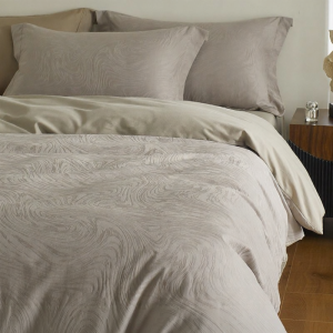 shui yang | Bộ Chăn Ga Gối Bằng Cotton Jacquard Tinh Tế Bốn Món