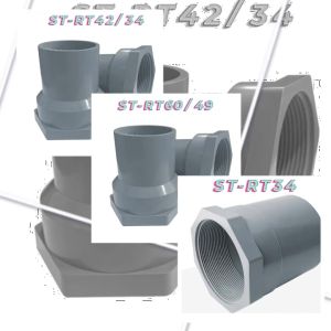 NaShop - 10 Nối răng trong 21 PVC ST-RT21 ST-RT27 thiết bị nhựa Siêu Thành phụ kiện ráp nối ống nước TBN