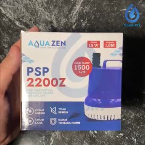AQUAZEN Pompa Celup Aquarium AQUAZEN AZ - PSP - 2200Z 15 W Submersible Pump Ketinggian 1.8 M