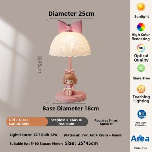 OUCHAO | Creative Eye-Protecting Desk Lamp for Girls