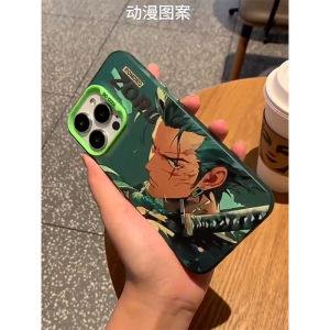 Vivo V40 V30 V29 5G Case Vivo V40 V30 Pro 5G Anime One Piece Luffy Zoro Shockproof Case Matte Hard Phone Case with Camera Protector Anti Fingerprint