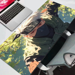 Bandai | Anime Pad Mouse Naruto HD Print Computer Gamer Locking Edge Mousepad XXL Keyboard PC Mice Mats Pad for CS:GO Durable Max
