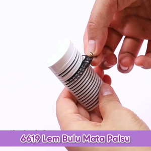 Gratis Semua - Perekat Lem Bulu Mata / Eyelash Glue Strip / 18 Pcs Self Adhesive Stiker