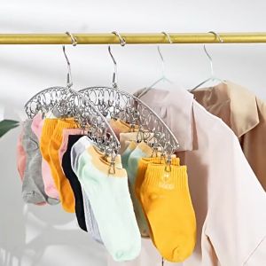 Móc Treo Inox Đa Năng treo tất vớ đồ lót quần áo em bé – Tiện Dụng Bền Bỉ