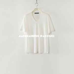 Linen V-neck Multi-color Loose Short Sleeve T-shirt