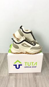 Shiyeon Sepatu Sneakers Wanita Putih Sport Shoes Cream 604