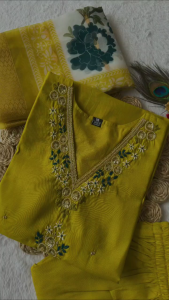 [PRE-ORDER] Size M to 2XL KURTI PANT OR DUPPAT FABRIC:- ROMAN SILK WITH HEAVY EMBROIDERED WORK sets_379