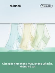 PLANDOO | Quần Lót Mỏng Hè Bằng Sợi Bông Đá Kháng Khuẩn
