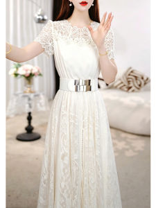 GUBODUO | High-end Slim Fit Short Sleeve Summer Dress 2026 New Style