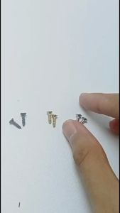 Sekrup Flat Head Mini 4 x 8 mm: Aksesoris Omah Engsel