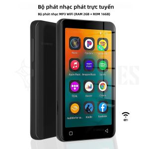 Máy Nghe Nhạc MP3 MP4 Bluetooth WiFi Android Phát Trực Tuyến Âm Thanh HiFi Walkman Âm Thanh Kỹ Thuật Số Thuần Túy Với Loa Màn Hình Cảm Ứng 2-4 Inch