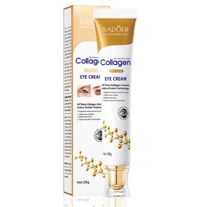 SADOER | SADOER Collagen Eye Cream skincare Anti Dark Circles Eye Bags Firming Moisturizing skincare Eyes Cream Skin Care for Eyes Care