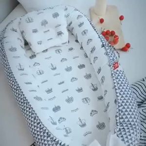 2025 Cross-Border Baby Crib Infant Bionic Bed-in-Bed Portable Foldable Travel Bed Removable and Washable baby crib