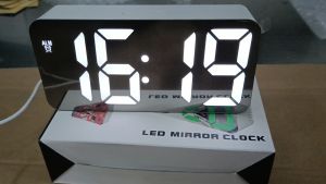 Sonifer Jam Meja Digital LED Mirror Alarm Clock DS-3622X-MAX