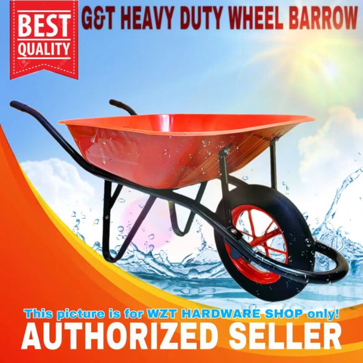 G&T HEAVY DUTY CART WHEEL BARROW FOR GARDENING AND CONSTRUCTION USE (KARTILYA) WZT HARDWARE