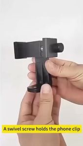 Holder U-MOUNT 360° Rotation Phone Holder untuk Tongsis Tripod Mount Smartphone Holder Bracket Clamp Phone 1/4\"