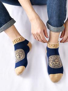 ถุงเท้ากีฬาคอตตอนสำหรับผู้ชาย ถุงเท้ากีฬาแบบสั้น ถุงเท้าเรือ ป้องกันกลิ่น แฟชั่นฤดูร้อน สไตล์เกาหลี ถุงเท้าชาย